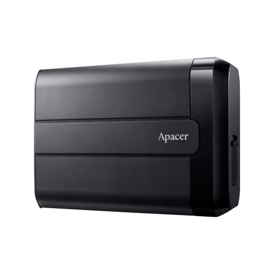 Външен твърд диск Apacer AC732 1TB USB 3.2 Gen 1, Military-Grade, Shockproof, IP68, Black