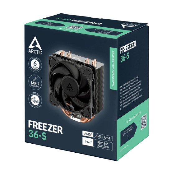 Охладител за процесор Arctic Freezer 36-S - LGA1851/AM5