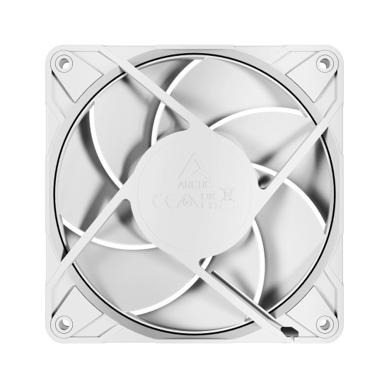 Вентилатор Arctic P12 Pro PST, 120 мм, 3000 RPM, 77 CFM, 25 dBA, 4 Pin PWM, White