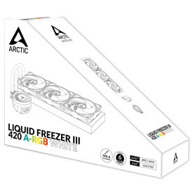 Водно охлаждане Arctic Liquid Freezer III 420 A-RGB White
