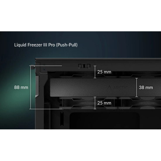 Водно охлаждане Arctic Liquid Freezer III Pro 360 A-RGB White