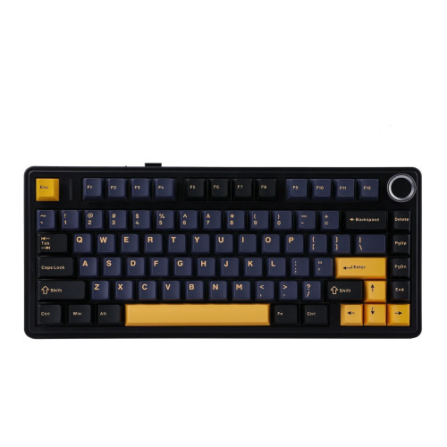 Безжична клавиатура Aula F75 Thunder Black - Reaper Switch [Linear] (English US)