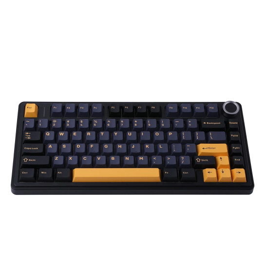 Безжична клавиатура Aula F75 Thunder Black - Reaper Switch [Linear] (English US)