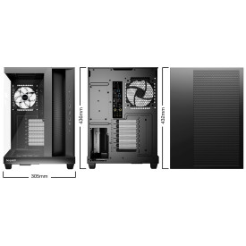 Кутия за компютър be quiet! Case ATX - LIGHT BASE 500 LX, Black
