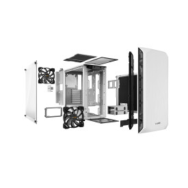 Кутия за компютър be quiet! Case ATX - Pure Base 500 Window White