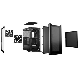 Кутия за компютър be quiet! Case ATX - Pure Base 501 Airflow Window Black