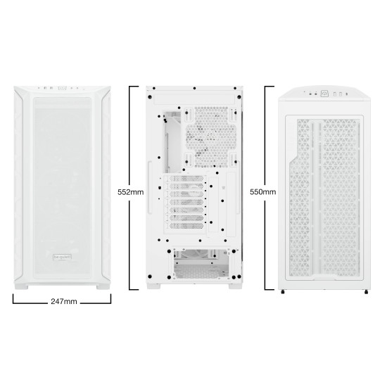 Кутия за компютър be quiet! Case EATX - Shadow Base 800 FX White