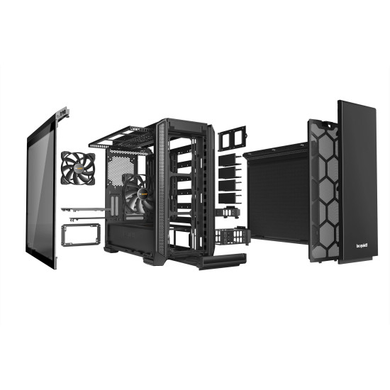 Кутия за компютър be quiet! Case EATX - Silent Base 601 Window Black