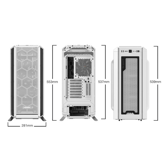 Кутия за компютър be quiet! Case EATX - Silent Base 802 Window White