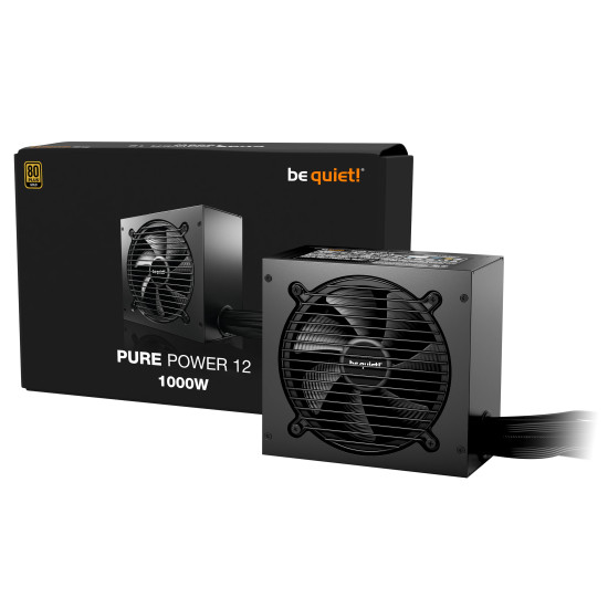 Захранване be quiet! PSU ATX 3.1 - PURE POWER 12 1000W