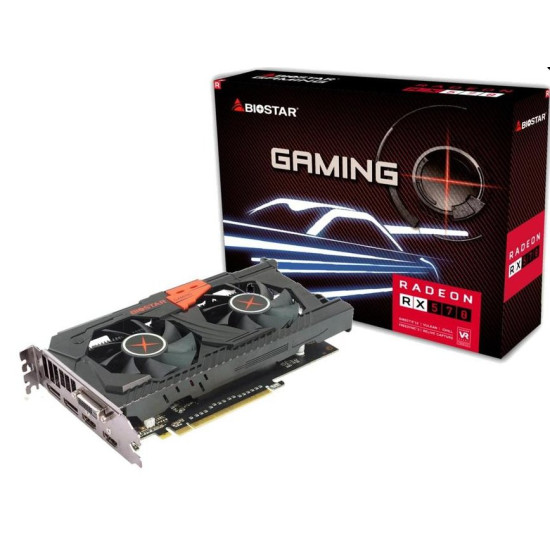 Видеокарта Biostar VGA RX570 8GB DDR5 - VA5705RV82