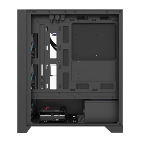 Кутия за компютър Darkflash Case ATX - DRX70 Mesh Black - Addressable RGB 4 fans, USB-C