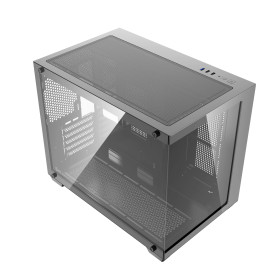 Кутия за компютър Darkflash Case mATX - B275 PRO Black - 6 x 120 mm Infinity Mirror A-RGB