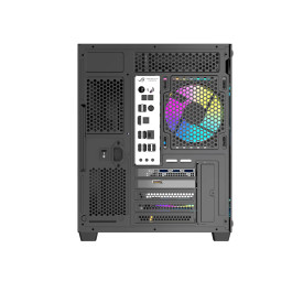 Кутия за компютър Darkflash Case mATX - B275 PRO Black - 6 x 120 mm Infinity Mirror A-RGB