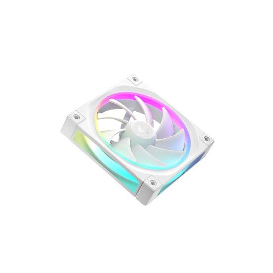 Комплект вентилатори DeepCool Fan Pack 3-in-1 3x120mm - FL12 White, Addressable RGB