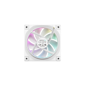 Комплект вентилатори DeepCool Fan Pack 3-in-1 3x120mm - FL12 White, Addressable RGB