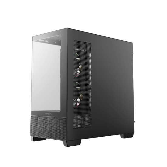 Кутия за компютър DeepCool Case ATX - CG380U 3F - 3 ARGB Fans, USB-C