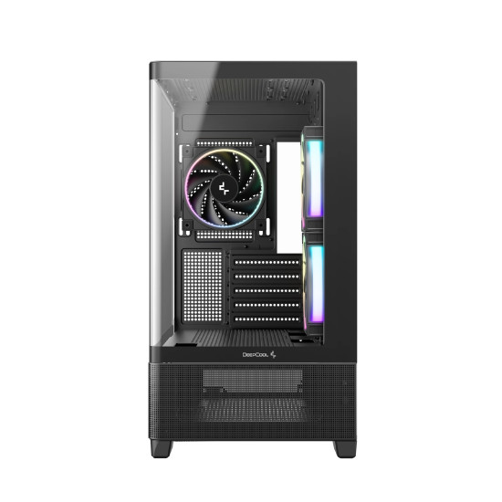 Кутия за компютър DeepCool Case ATX - CG380U 3F - 3 ARGB Fans, USB-C