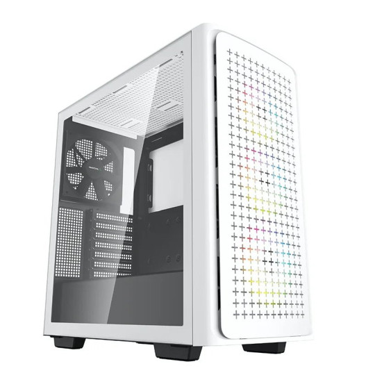 Кутия за компютър DeepCool Case EATX - CK560 WH - RGB