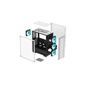 Кутия за компютър DeepCool Case EATX - CK560 WH - RGB