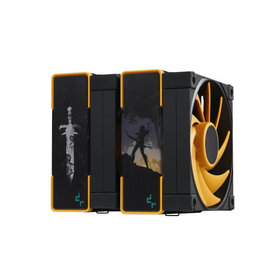 Охладител за процесор DeepCool CPU Cooler AK620 Zero Dark Zoria - Dual-Tower - LGA1700/AM5