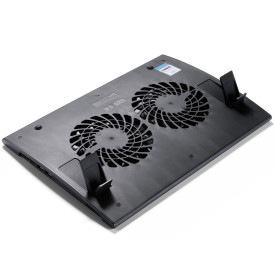 Охладител за лаптоп DeepCool Notebook Cooler WIND PAL FS 17" - black