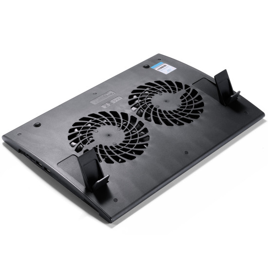 Охладител за лаптоп DeepCool Notebook Cooler WIND PAL FS 17" - black