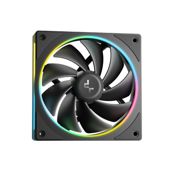 Водно охлаждане DeepCool LM240, 2.4 инча IPS Display, 2x120mm, ARGB