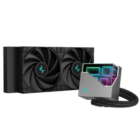 Водно охлаждане DeepCool Water Cooling LT520 - Addressable RGB, Infinity mirror design - LGA1700/AM5