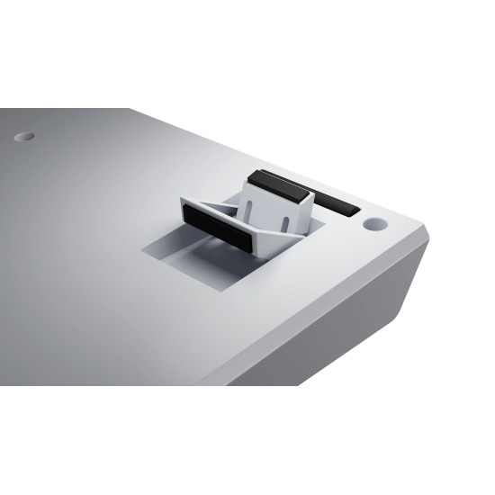 Безжична клавиатура Ducky Professional Gaming Mechanical Keyboard One X Mini Wireless White - Ducky AI Switches [Linear], Bluetooth