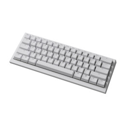 Безжична клавиатура Ducky Professional Gaming Mechanical Keyboard One X Mini Wireless White - Ducky AI Switches [Linear], Bluetooth