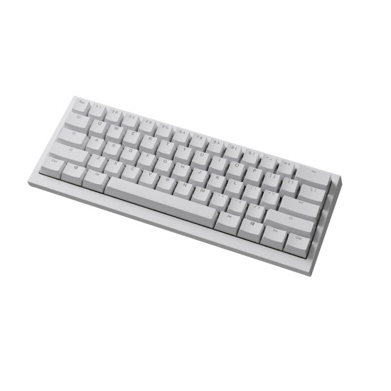 Безжична клавиатура Ducky Professional Gaming Mechanical Keyboard One X Mini Wireless White - Ducky AI Switches [Linear], Bluetooth
