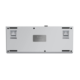 Безжична клавиатура Ducky Professional Gaming Mechanical Keyboard One X Mini Wireless White - Ducky AI Switches [Linear], Bluetooth