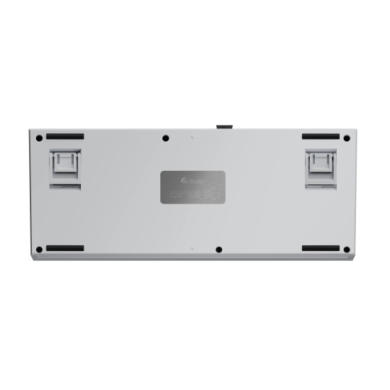 Безжична клавиатура Ducky Professional Gaming Mechanical Keyboard One X Mini Wireless White - Ducky AI Switches [Linear], Bluetooth