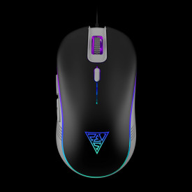 Геймърски комплект Gamdias Gaming COMBO 2-in-1 Keyboard, Mouse - HERMES E5 - Blue Switches, 3600dpi