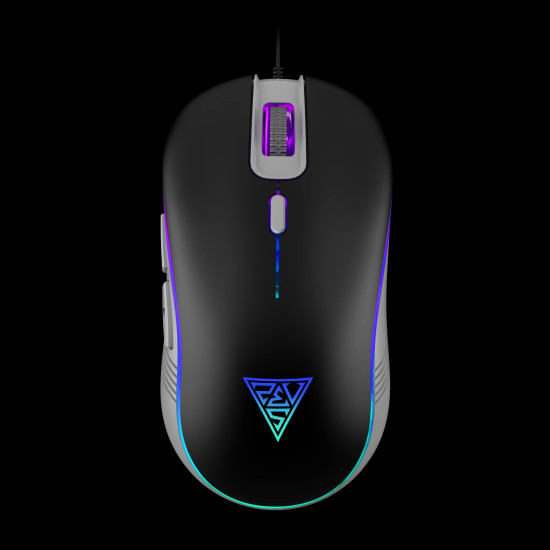 Геймърски комплект Gamdias Gaming COMBO 2-in-1 Keyboard, Mouse - HERMES E5 - Blue Switches, 3600dpi