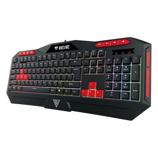 Геймърски комплект Gamdias Gaming COMBO 3-in-1 Keyboard, Mouse, Pad - ARES M2