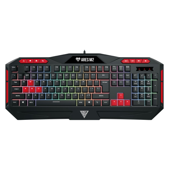 Геймърски комплект Gamdias Gaming COMBO 3-in-1 Keyboard, Mouse, Pad - ARES M2