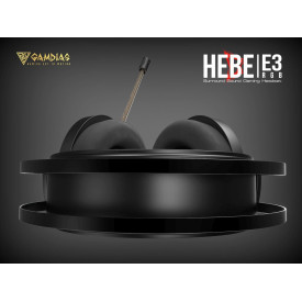 Слушалки Gamdias Gaming Heaphones - HEBE E3 RGB - 50mm