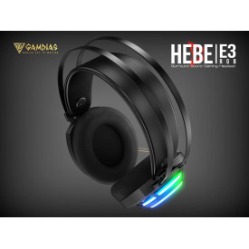 Слушалки Gamdias Gaming Heaphones - HEBE E3 RGB - 50mm