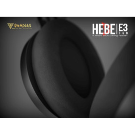 Слушалки Gamdias Gaming Heaphones - HEBE E3 RGB - 50mm