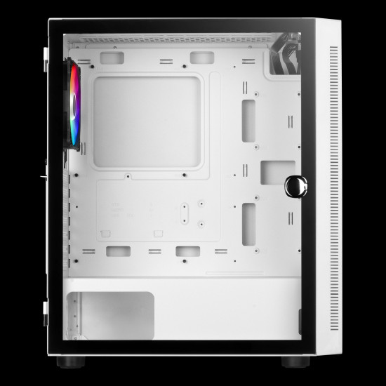 Кутия за компютър Gamdias Case ATX - ARGUS E4 Elite White - RGB, Tempered Glass