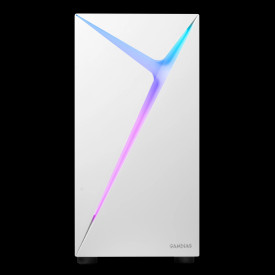 Кутия за компютър Gamdias Case ATX - ARGUS E4 Elite White - RGB, Tempered Glass