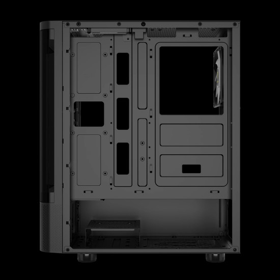 Кутия за компютър Gamdias Case ATX - TALOS E3 CG - 3 x 120 mm A-RGB, Curved Glass