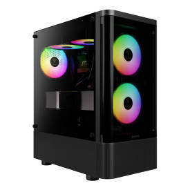 Кутия за компютър Gamdias Case ATX - TALOS E3 CG - 3 x 120 mm A-RGB, Curved Glass
