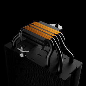 Охладител за процесор Gamdias CPU Cooler BOREAS M2-51D - LGA1851/AM5, Digital Display