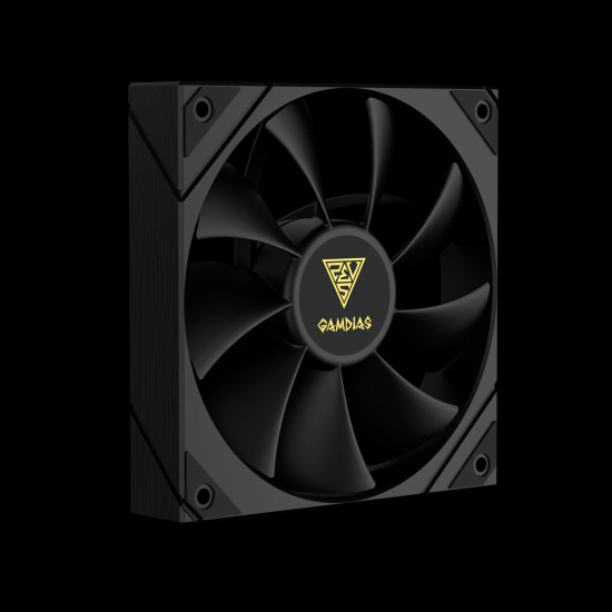 Охладител за процесор Gamdias CPU Cooler BOREAS M2-51D - LGA1851/AM5, Digital Display