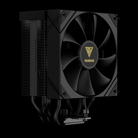 Охладител за процесор Gamdias CPU Cooler BOREAS M2-51D - LGA1851/AM5, Digital Display