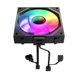 Комплект вентилатори Gamemax Fan Pack 3-in-1 3x120mm - FN12A-S3I Black, Daisy-Chain, Addressable RGB