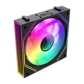 Комплект вентилатори Gamemax Fan Pack 3-in-1 3x120mm - FN12A-S3I Black, Daisy-Chain, Addressable RGB